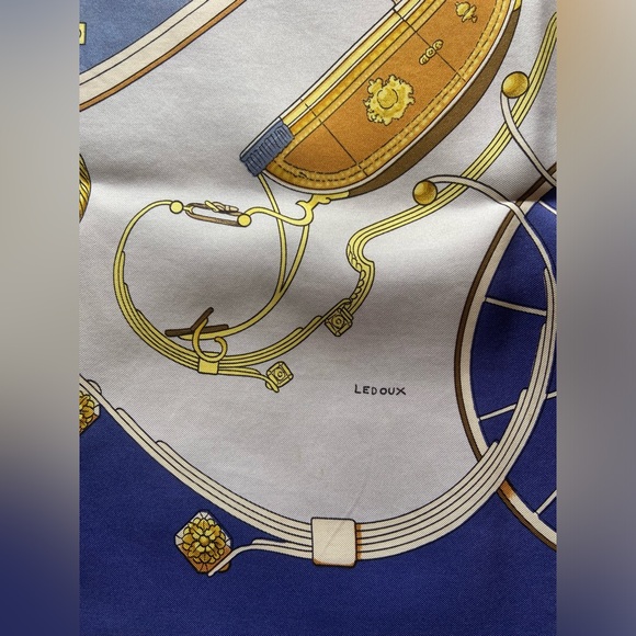 HERMÈS “SPRINGS” SCARF AUTHENTIC - Picture 11 of 12